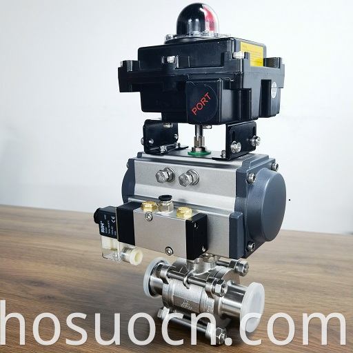 Intelligent Control Pneumatic Ball Valve